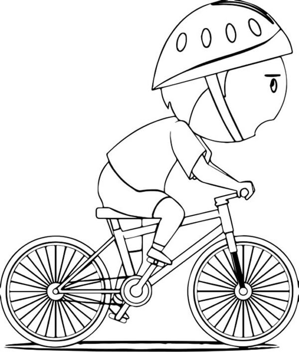 Bộ sưu tập tranh tô màu xe đạp cho bé tô luyện tay linh hoạt - Xetreem